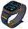Rrip ore Spigen Athlex Air për Apple Watch 6 7 8 9 10 SE Ultra, tekstil, i zi