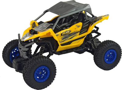 Makina lodër me telekomandë Lean Sport Off-Road, 2.4 GHz, shkalla 1:16, e verdhë
