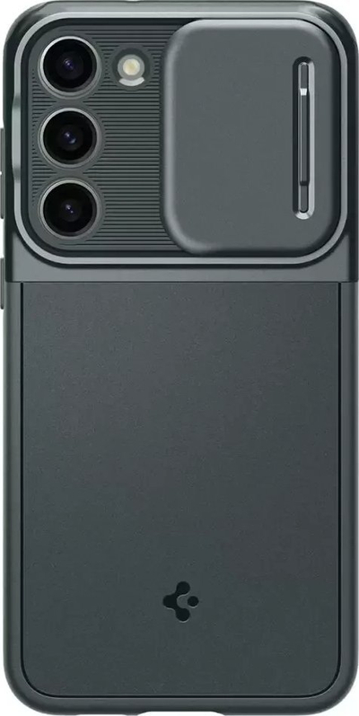 Mbulesë telefoni Spigen Optik Armor për Samsung Galaxy S23, TPU PC, Abyss Green