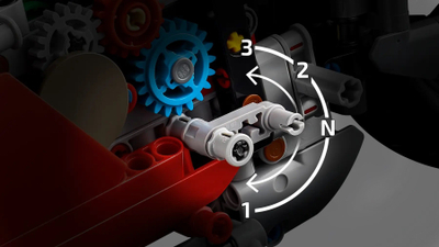 Lodër motoçiklete Ducati Panigale V4 S, model dekorativ, e kuqe