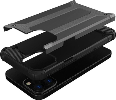 Mbrojtëse telefoni Hurtel Hybrid Armor, për iPhone 13 Pro, blu
