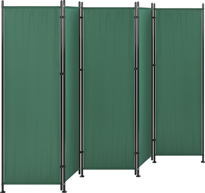 Ndarëse dhome NARNI Green, 5 panele, 267x170 cm, jeshile