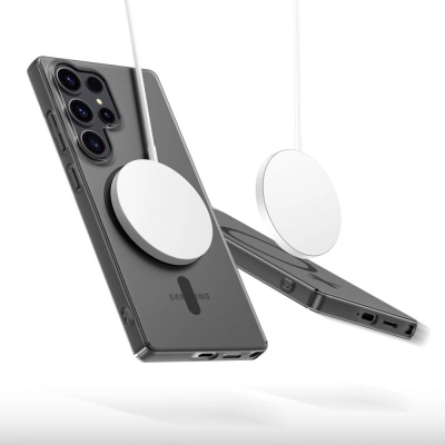 Futrollë Tech-Protect Magslim për Samsung S25 Ultra, me MagSafe, e zezë mat