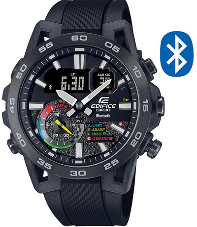 Orë për meshkuj Casio Edifice Bluetooth Connected ECB-40MP-1AEF (671), e zezë