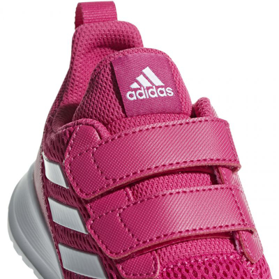 Atlete për kalamoj Adidas AltaRun CF, Cloudfoam, me shirit ngjitës, të bardha