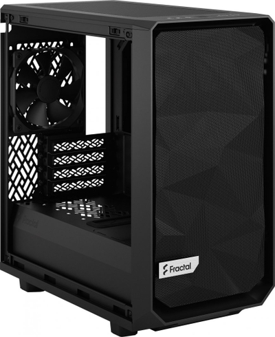 Kasë Fractal Design Meshify 2 Mini, e zezë, Mini Tower