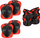 Set mbrojtësesh Nils Extreme H210, XS, i kuq