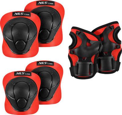 Set mbrojtësesh Nils Extreme H210, XS, i kuq