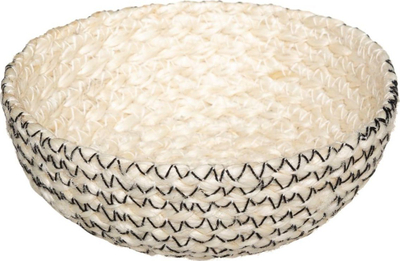 Set koshash dekorativë Atmosphera Small Jute Baskets Round Boho, 4 copë, prej jute, me ngjyra neutrale