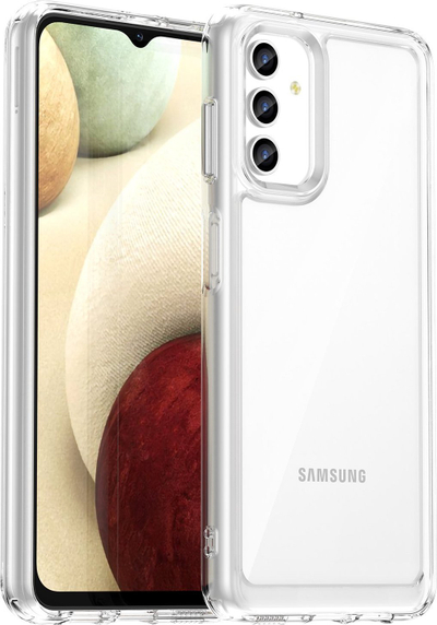 Maskë telefoni Space Case për Samsung Galaxy A13 5G, hibride TPU PC, transparente