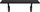 Нагитач за маса Ароззи Desk Riser Small, 80cm, црн