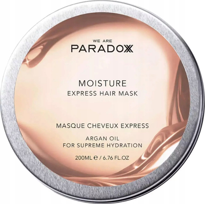 Maskë flokësh We Are Paradoxx Moisture Express, për lagështim të mirë, 200ml