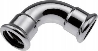 Lak 90° Sanha Therm, 15 mm, çelik karboni