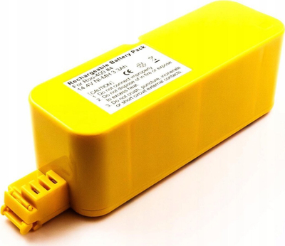 Bateri CoreParts NiMH për iRobot Roomba 400, 3300 mAh, 14.4 V, e verdhë
