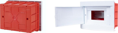 Kuti shpërndarëse e fshehtë Adelid RM-PT-06M, 6 module, e bardhë