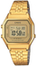 Рачен часовник Casio LA680WEGA-9ER, дигитален, метален, златна боја
