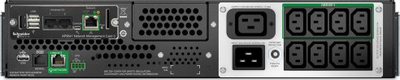 UPS rackmount APC Smart-UPS SMTL2200RMI2UCNC, me bateri litium-jon, 8xC13 1xC19, i zi