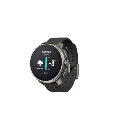 Orë sportive Suunto Race Titanium, AMOLED, GPS, gri me të zezë