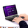 Laptop mini GPD Pocket 4, 8" WQXGA, Ryzen 7 8840U, Touchscreen, 144Hz IPS, 16GB, SSD 1TB, Radeon 780M 3GB, i hirtë