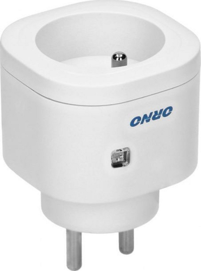 Prizë inteligjente ORNO Smart Home, Wi-Fi, transmetues radio, e bardhë