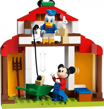 Lojë lego LEGO, Disney Mickey and Donald's Farm, 118 elemente