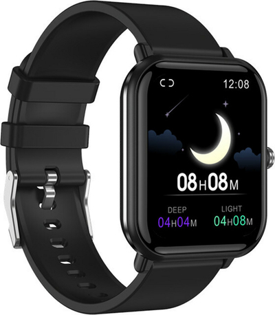 Orë e mençur Wotchi Smartwatch W9PRO, e zezë