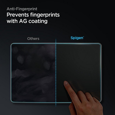 Xham mbrojtës Spigen Tesla Model 3 kundra-shkëlqimit