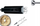 Рачен миксер Bosch MFQ4980B, 850W, серија Home Professional Styline, црно-сребрен
