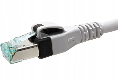 Kabllo rrjeti Easylan Patch Cable S/FTP PiMF, CAT6a, 0.5m, gri