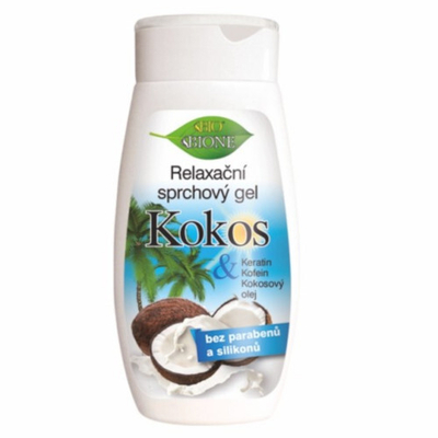 Xhel për dush Bione Cosmetics Coconut, 260 ml