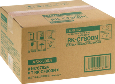 Letër fotografike FujiFilm ASK-300, 10x15cm, Dyesub, 800 fletë