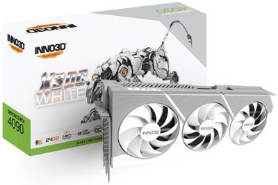 Kartë grafike Inno3D NVIDIA GeForce RTX 4090, OC, 24 GB GDDR6X