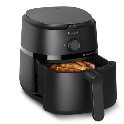 Fritezë me ajër Philips NA120/00, 4.2 L, 1500 W, e zezë