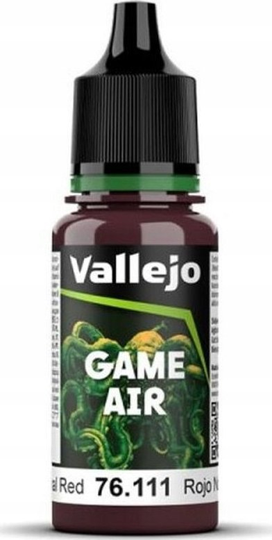 Bojë akrilike Vallejo Game Air VJP76111, 18 ml, për miniatura, e kuqe