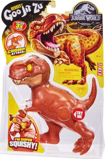 Figurë lodër TM Toys Goo Jit Zu Jurassic World T-Rex, elastike, për fëmijë