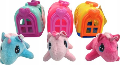 Lodër pelushi Swede Unicorn In A Bag, me kafaz plastik, për kalamaj 3+