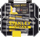 Set bitash Torx Stanley FatMax T25, 50mm, 10 copë, gri me të verdhë
