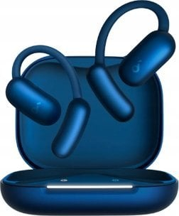 Kufje Bluetooth Soundcore Aerofit 2, pa tela, sportive, blu