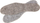 Taban këpucësh Neo Felt 82-320, fetra, numër 38-39, gri