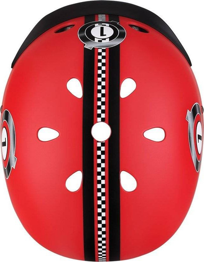 Шлем за деца Globber Elite Lights Jr 507-102, XS S 48-53 cm, со LED светло, повеќебоен