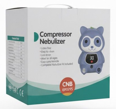 Inhalator Elektrik Kompresor, Bear GENERIC, Touchscreen Timer