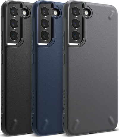 Kapak telefoni Ringke Onyx për Samsung Galaxy S22 Plus, TPU, mban mirë nga goditjet, blu navy