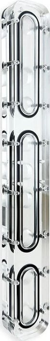 Distroplate për ftohje me ujë Stealkey CubeTube 240mm, akrilik, i tejdukshëm