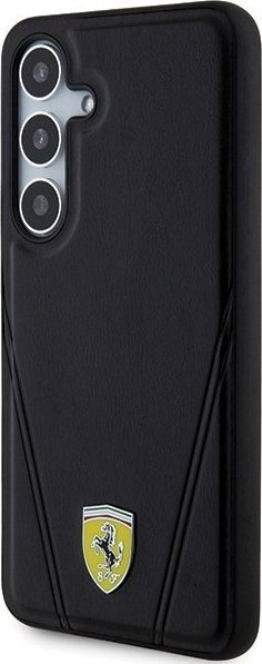 Mbrojtëse telefoni Ferrari Hot Stamp V Lines MagSafe, për Galaxy S24, e zezë