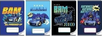 Fletore Beniamin Batman, A5, tri vija me ngjyra, kapak i fortë