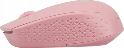 Maus NATEC STORK, Bluetooth dhe USB, 1600 DPI, rozë