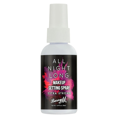 Sprej fiksues për grim Barry M All Night Long Extra Strong, 50 ml