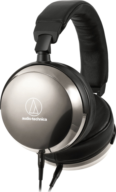 Kufje mbi vesh Audio Technica ATH AP2000TI, të mbyllura, Hi Res, argjend metalik