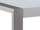 Tavolinë ngrënie ARCTIC Silver, 220x90 cm, çelik inox, e bardhë me argjend