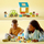 Lodër ndërtimi LEGO DUPLO 10986 Family House on Wheels, set familjar, për kalamaj 2+